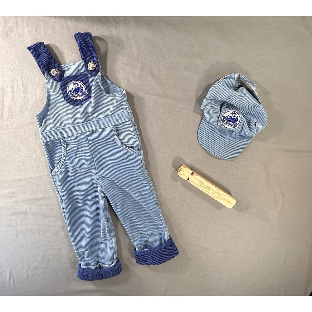 Spooktacular Creations Halloween Costume Train Engineer 3T-4T Dress Up Pretend